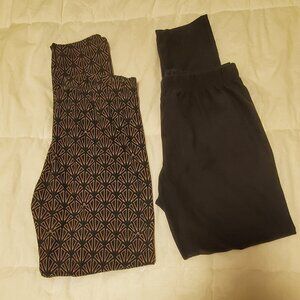 SweetLegs Women's Leggings 2 Pairs One Size Very Soft